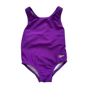 Speedo Purple Racerback Swimsuit Size 2T